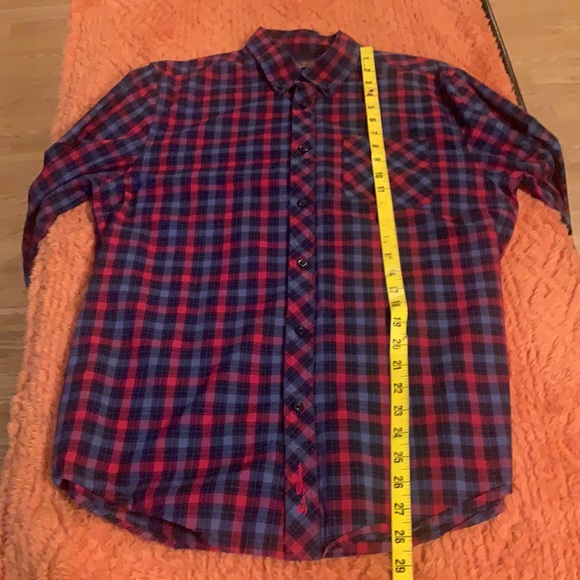 Men’s Medium Plaid button down Ben Sherman button-up - Picture 10 of 13